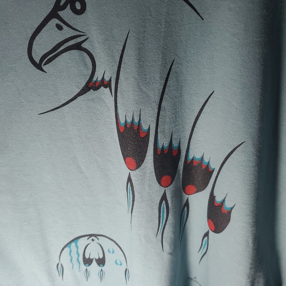 Vintage Single Stich  1999 Pow Wow T-shirt men size xl canada made - Picture 3 of 5